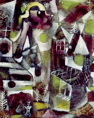 Paul Klee Sumpflegende, heute im Besitz des Lenbachhaus Munchen Germany oil painting art
